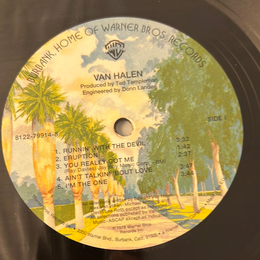 VAN HALEN - Van Halen