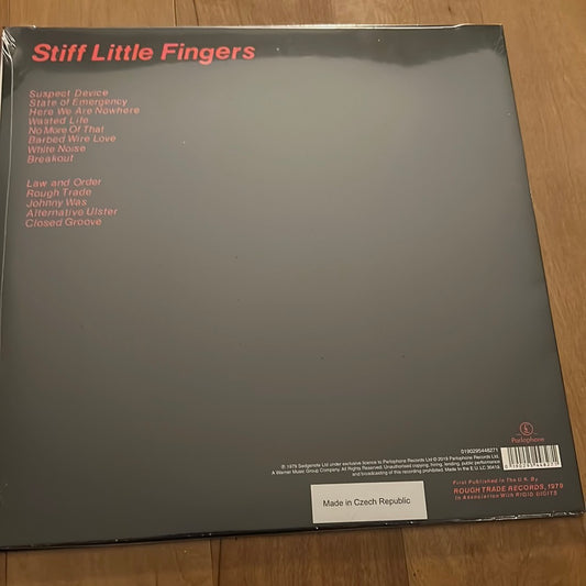 STIFF LITTLE FINGERS - inflammable material