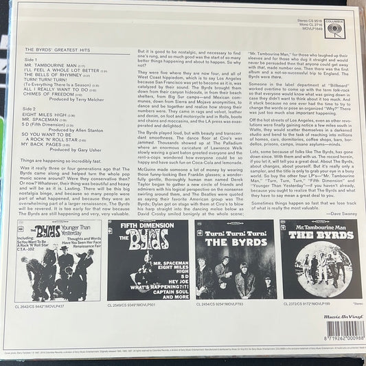 THE BYRDS - greatest hits