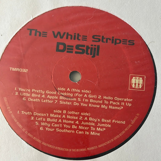 THE WHITE STRIPES - De Stijl