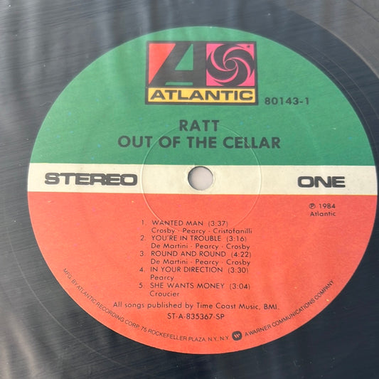 RATT - out of the cellar