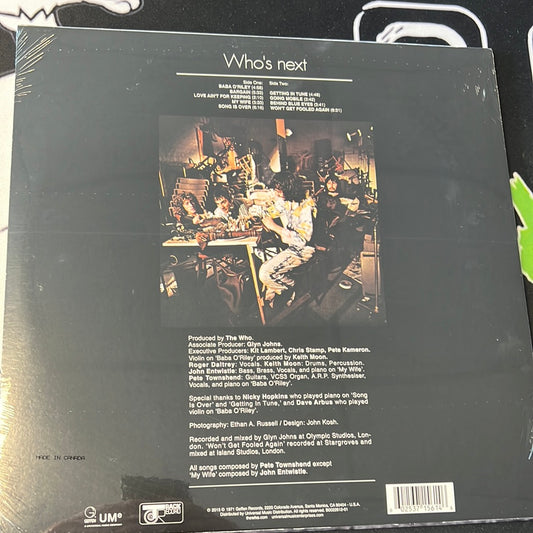 THE WHO - who’s next