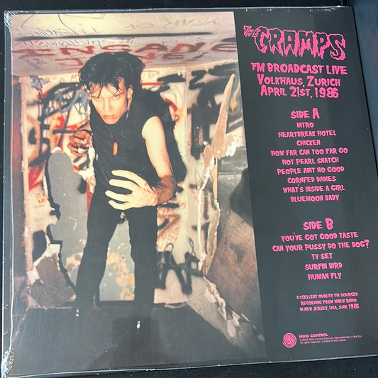 THE CRAMPS - hot pearl radio broadcast