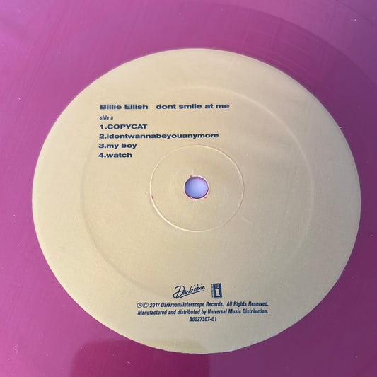 BILLIE EILISH - don’t smile at me