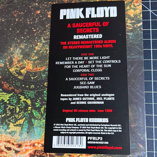 PINK FLOYD “a saucerful of secrets”