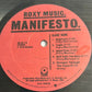 ROXY MUSIC “manifesto”