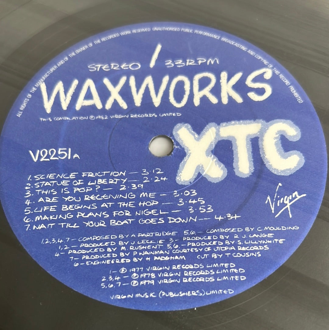 XTC “waxworks - some singles”