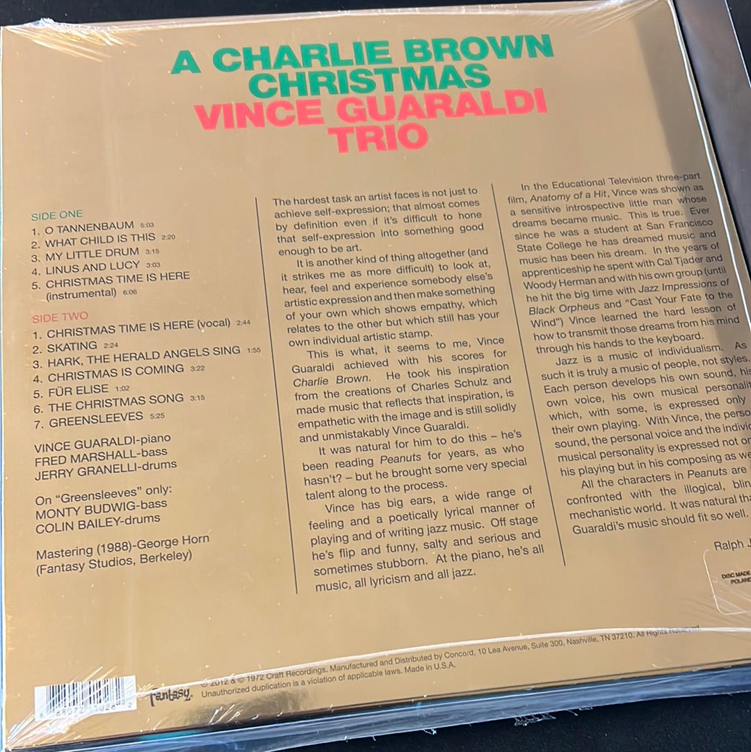 A CHARLIE BROWN CHRISTMAS - Vince Guaraldi