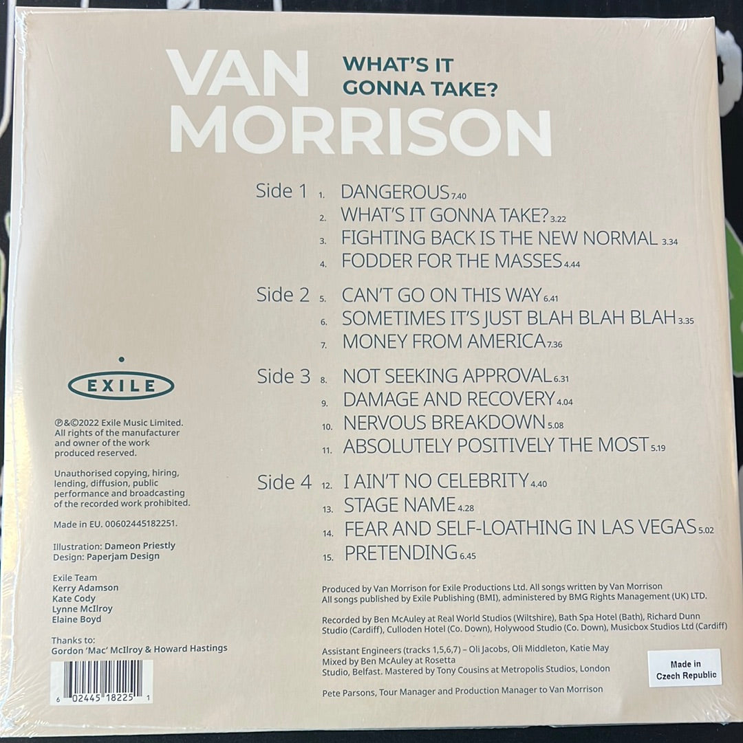 VAN MORRISON - what’s it gonna take?