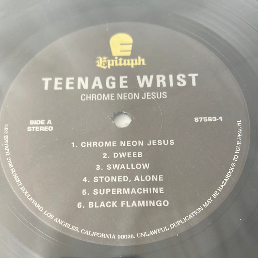 TEENAGE WRIST - chrome neon Jesus