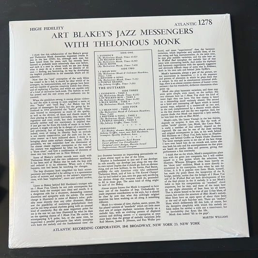 ART BLAKEY - with Thelonious Monk