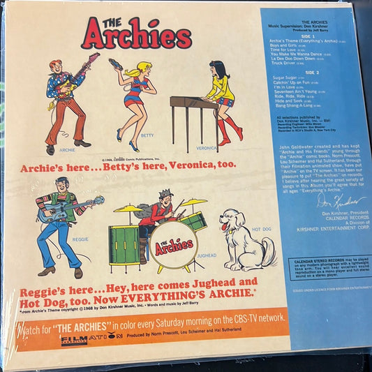 THE ARCHIES - The Archie’s