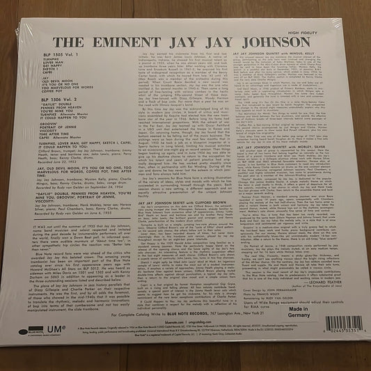 JAY JAY JOHNSON - the eminent Jay Jay Johnson
