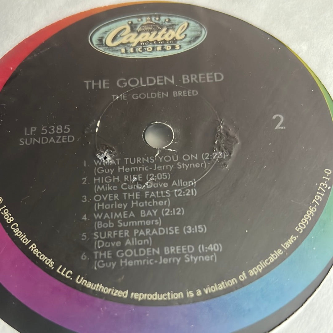 THE GOLDEN BREED “The Back-Wash Rhythm Band”