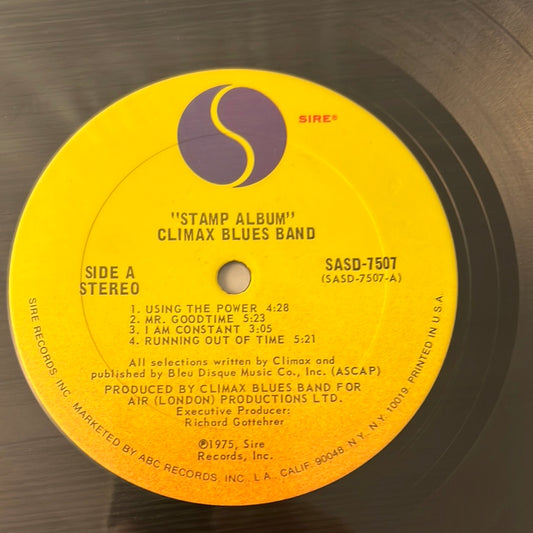 CLIMAX BLUES BAND - stamp album