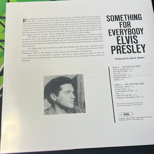 ELVIS PRESLEY - something for everybody