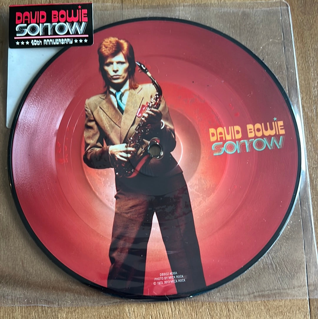 DAVID BOWIE - SORROW - 7” picture disc