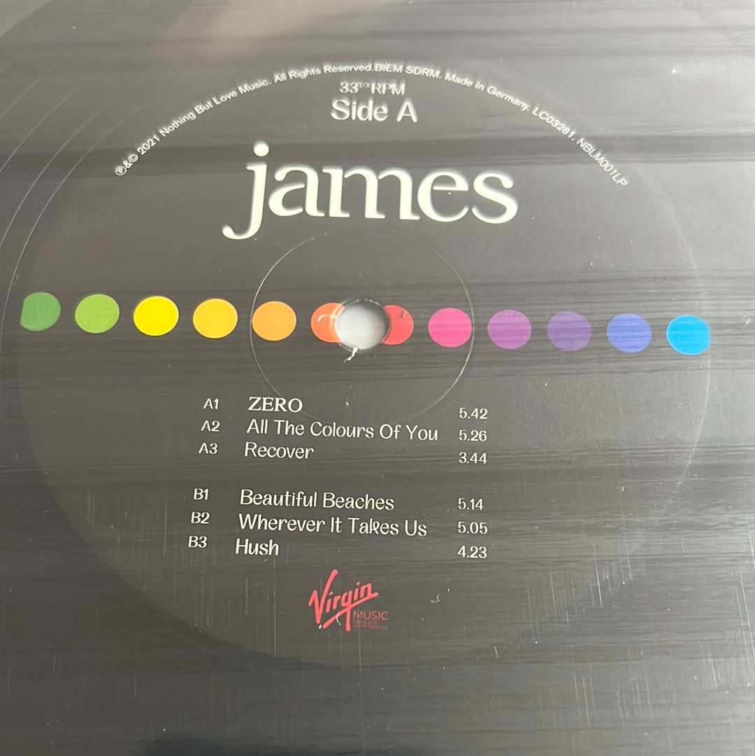JAMES “all the colours of you”