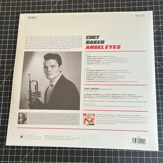 CHET BAKER “angel eyes”