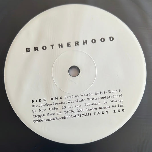 NEW ORDER - brotherhood