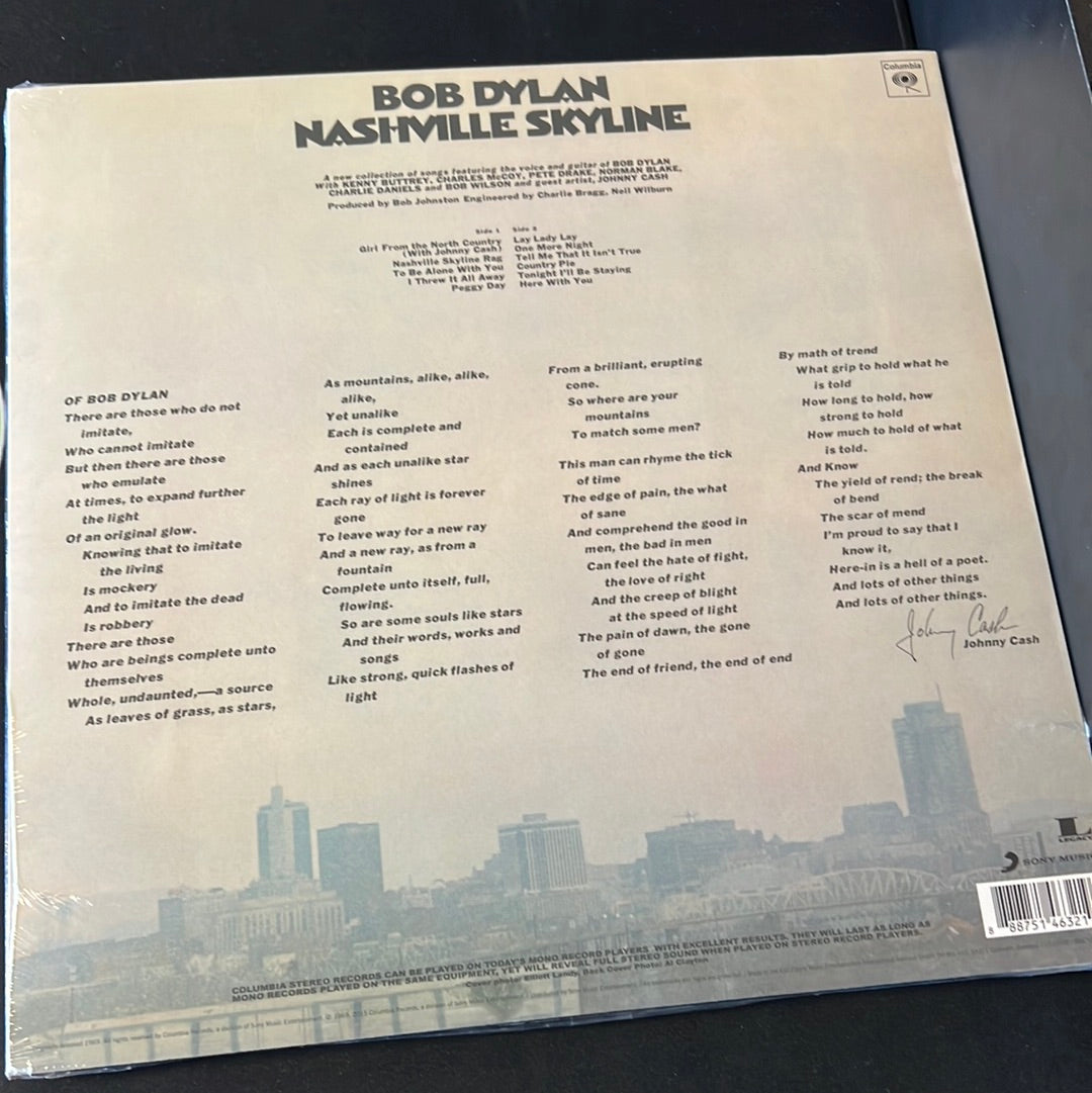 BOB DYLAN - Nashville Skyline