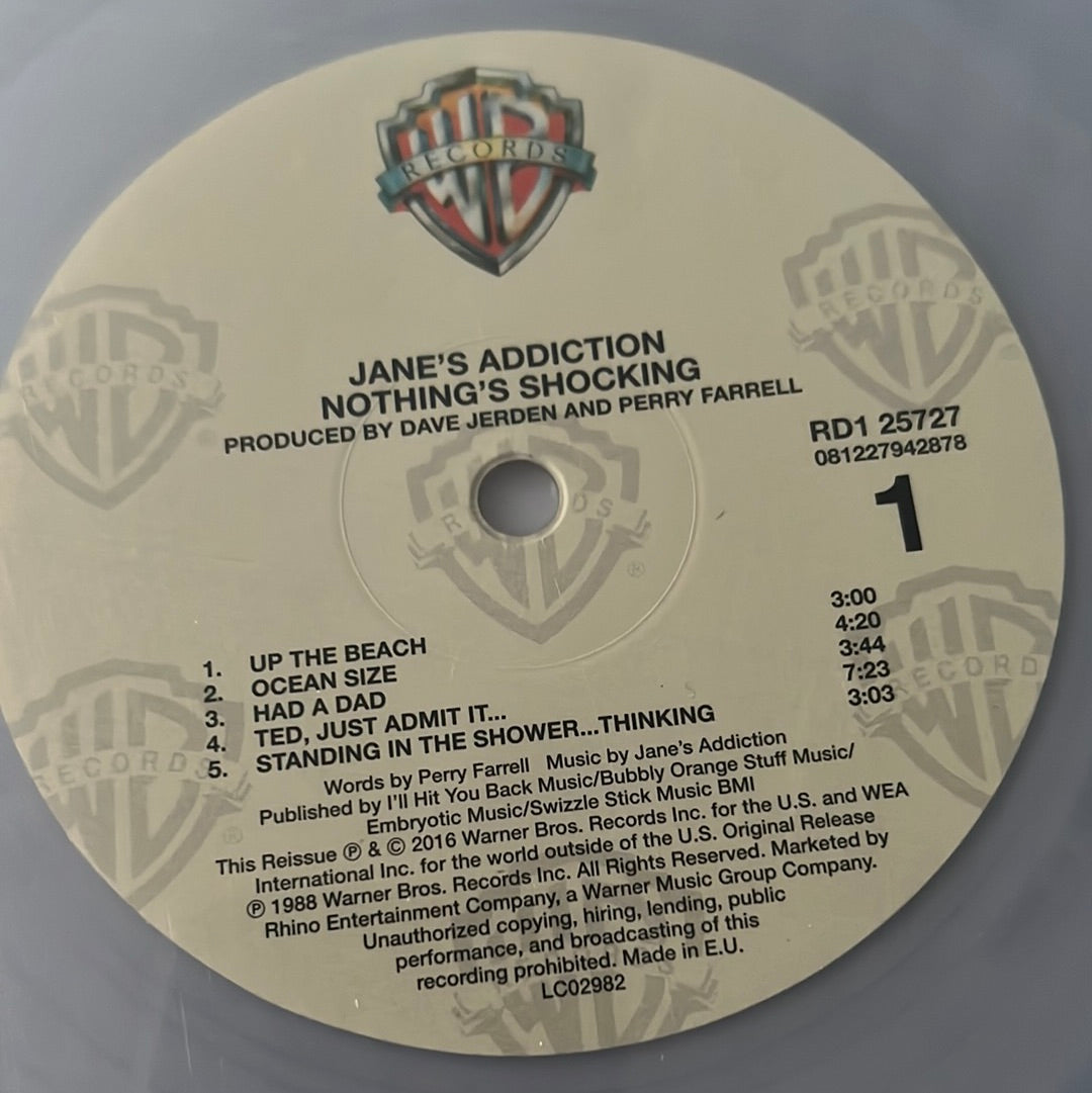 JANE’S ADDICTION - nothing’s shocking