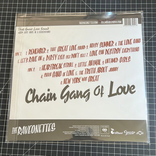 THE RAVEONETTES “chain gang of love”