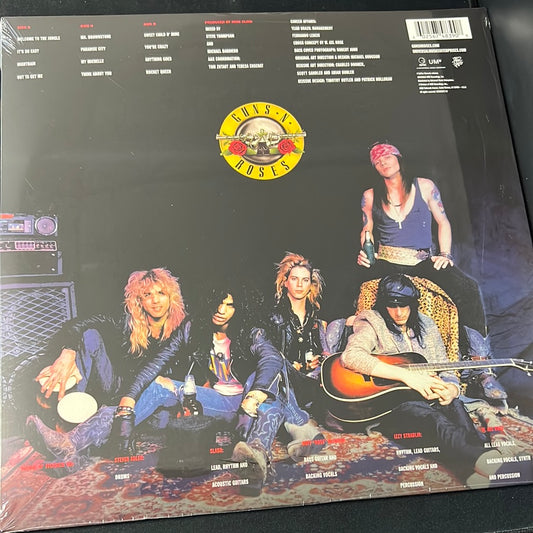 GUNS N’ ROSES - appetite for destruction