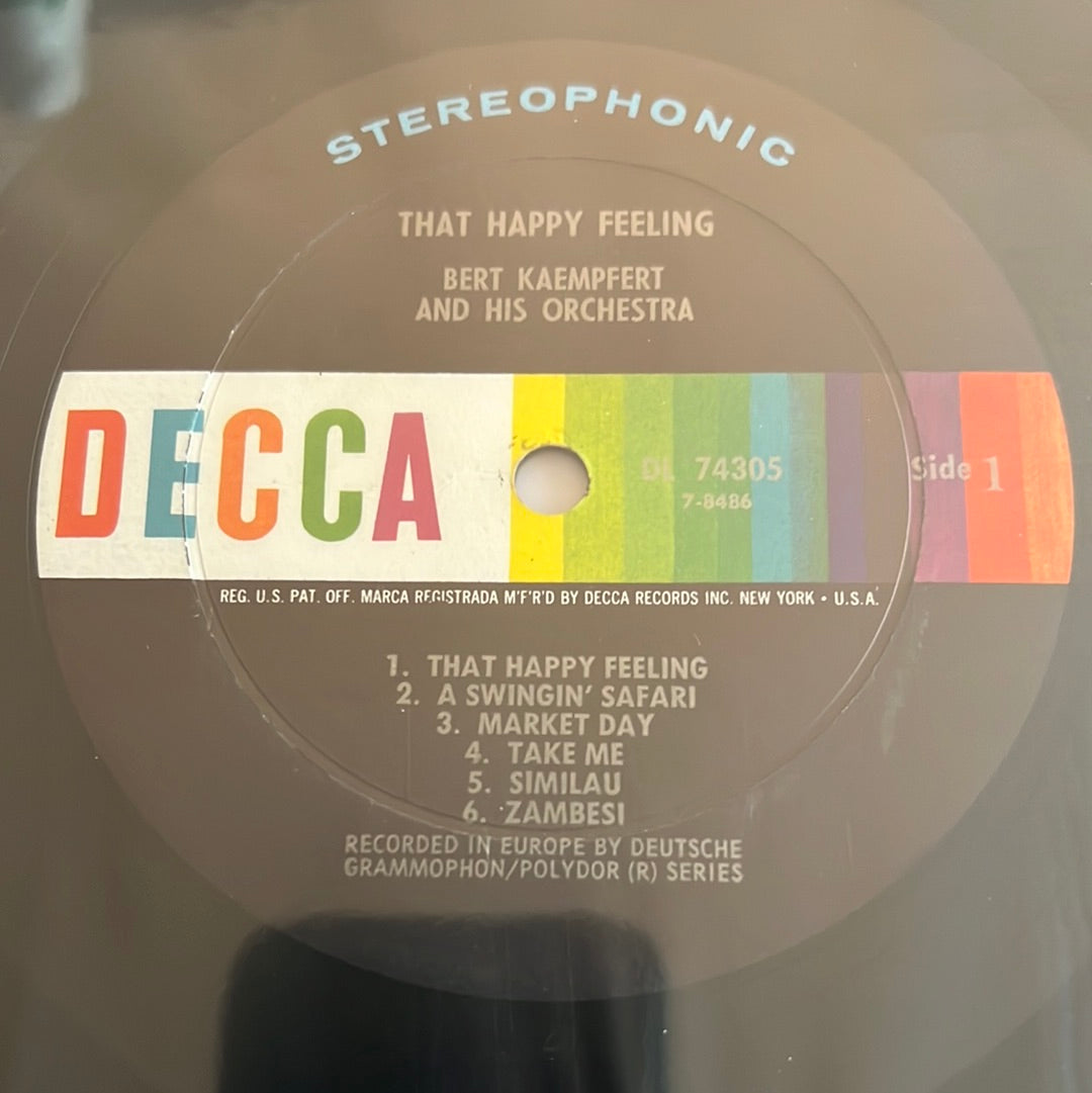 BERT KAEMPFERT - that happy feeling