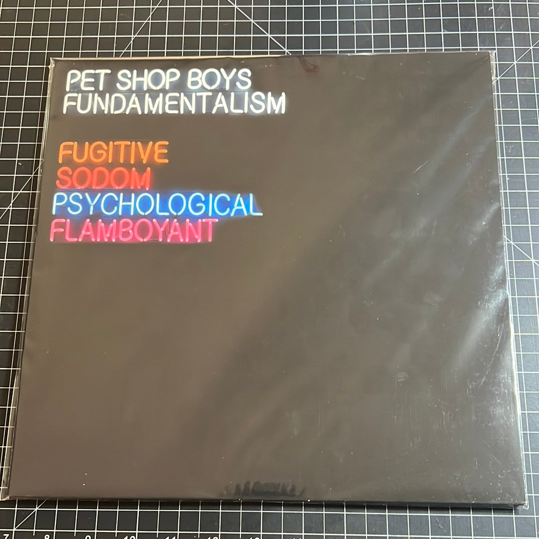 PET SHOP BOYS “fundamentalism”