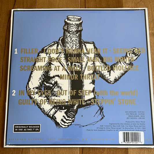 MINOR THREAT - self titled