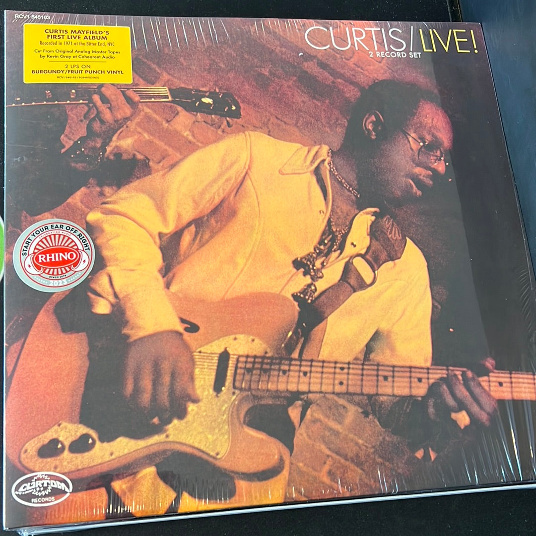 CURTIS MAYFIELD - live!
