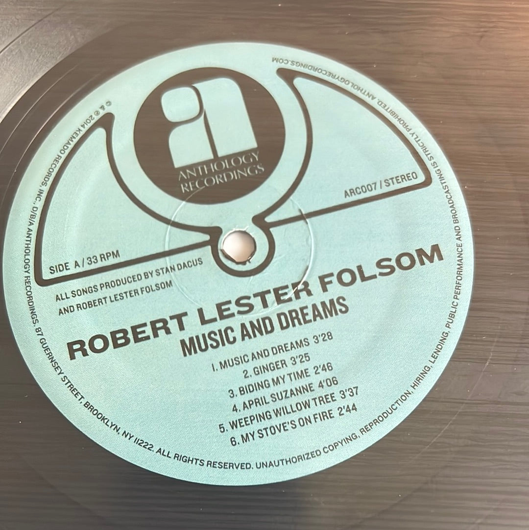ROBERT LESTER FOLSOM - music and dreams