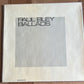 PAUL BLEY - BALLADS
